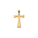 Tau Cross Pendant -14K Gold