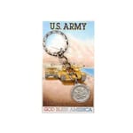 U.S. Army St. Michael Keyring & Prayer Card Set