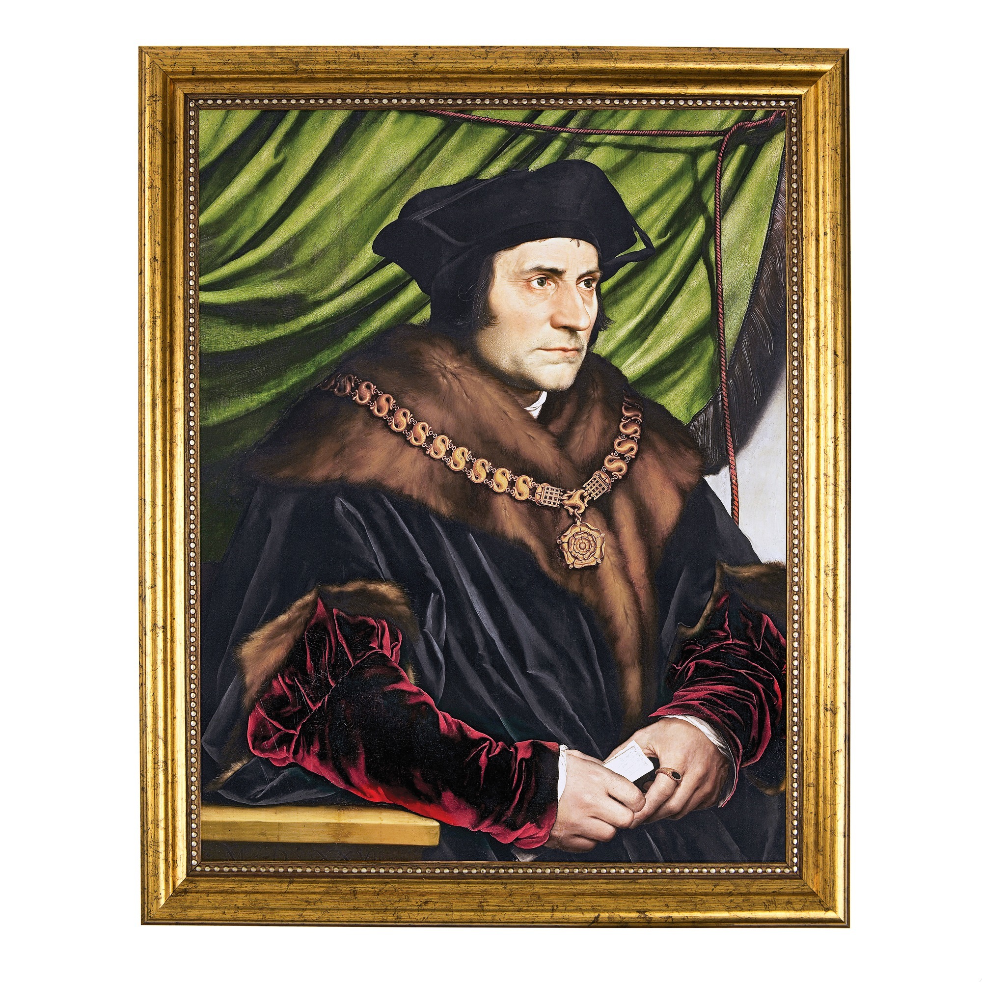 St Thomas More Gold Framed Print The Catholic Company