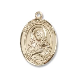 14kt Gold Mater Dolorosa Medal