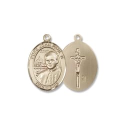 14kt Gold Pope John Paul II Medal