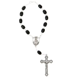 6X8 Black Auto Rosary