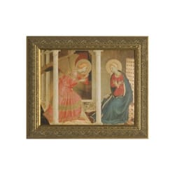 The Annunciation w/ Gold Frame 
