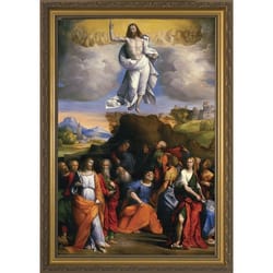 The Ascension of Christ w/ Gold Frame