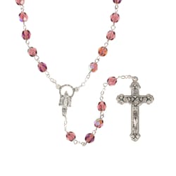 Birthstone Rosary - February