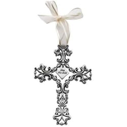 Bless This Child Filigree Cross - 5 inch