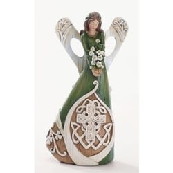 Celtic Cross Angel Figure