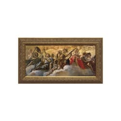 Concert of Angels by Gaulli w/ Gold Frame 