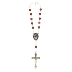 Dark Amethyst Auto Rosary