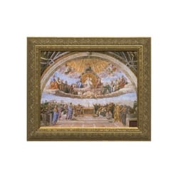 Disputation of the Holy Eucharist w/ Gold Frame