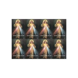 Divine Mercy Personalized Prayer Cards  (Priced Per Card)