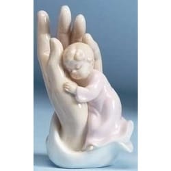 Girl Palm of Hand Figure