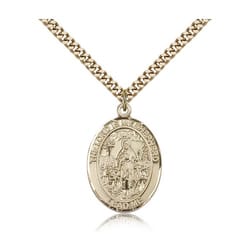 Gold Filled Lord Is My Shepherd Pendant w/ chain