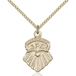 Gold Filled Seven Gifts Pendant w/ Chain