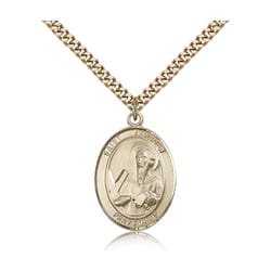 Gold Filled St. Andrew the Apostle Pendant w/ chain