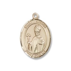Gold Filled St. Austin Pendant w/ Chain