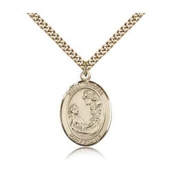 Gold Filled St. Cecilia Pendant w/ chain