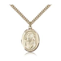 Gold Filled St. David of Wales Pendant