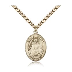 Gold Filled St. Edith Stein Pendant w/ chain