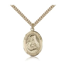 Gold Filled St. Frances Cabrini Pendant w/ chain