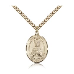 Gold Filled St. Henry II Pendant w/ chain