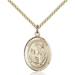 Gold Filled St. James the Greater Pendant w/ Chain