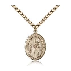 Gold Filled St. John of the Cross Pendant w/ chain