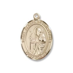 Gold Filled St. Joseph of Arimathea Pendant w/ Chain