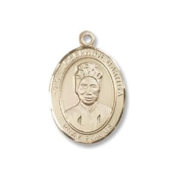 Gold Filled St. Josephine Bakhita Pendant w/ Chain