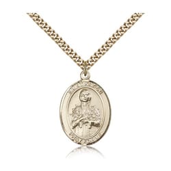 Gold Filled Blessed Kateri Pendant w/ chain