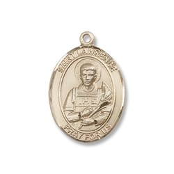 Gold Filled St. Lawrence Pendant w/ Chain