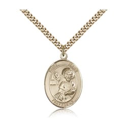 Gold Filled St. Mark the Evangelist Pendant w/ chain