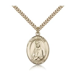 Gold Filled St. Martha Pendant w/ chain