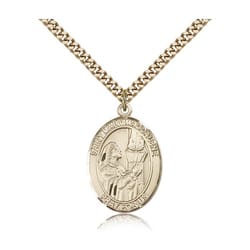 Gold Filled St. Mary Magdalene Pendant w/ chain