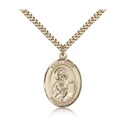 Gold Filled St. Paul the Apostle Pendant w/ chain