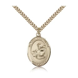 Gold Filled St. Thomas Aquinas Pendant w/ chain