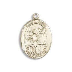 Gold Filled St. Vitus Pendant w/ Chain