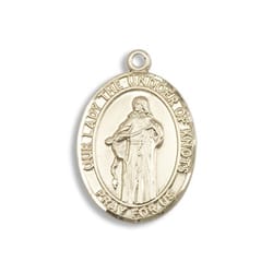 Gold Our Lady Of Knots Medal - 14KT