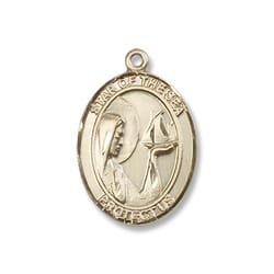 Gold Our Lady Star of the Sea Medal - 14KT