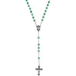Green Jade Rosary-SS