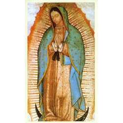 Guadalupe Personalized Prayer Card (Priced Per Card)