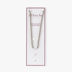 Heavy Rhodium Plated Chain - 24 inch