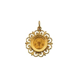 Holy Communion Medal-14K Gold