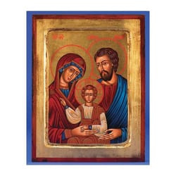 Holy Family Icon -7x5-1/2