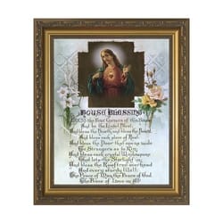 House Blessing w/ Gold Frame 