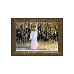 John Paul II (Walking Rosary) w/ Gold Frame 
