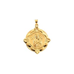 Lady of Perpetual Help Medal-14K Gold