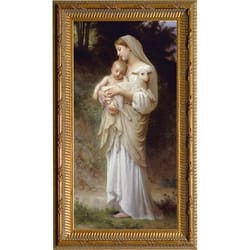 L'Innocence by Bouguereau, Gold Frame