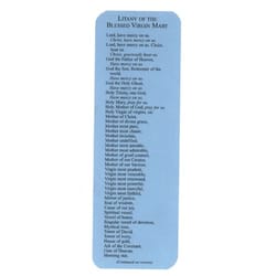 Litany of the Blessed Virgin Mary Prayercard