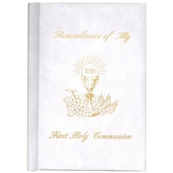 Marian Children's Mass Book - White Hardcover   